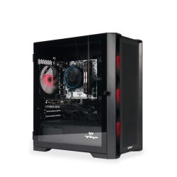 Warp Optima Intel 11400F 16GB RGB RAM 512GB Nvme SSD RTX 3050 8GB Siyah Oyuncu Bilgisayarı - 1