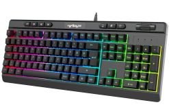 Warp Spectra WRP-S1 RGB Full Membran 104 Tuşlu Ekstra Multimedya Rollover Ses Kontrol Mekanizmalı Reflex Örgü Kablolu Gaming Klavye - 2